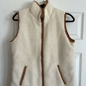 Old Navy shearling vest